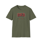 Dad Plaid Design T-Shirt – Rustic Father’s Day Gift