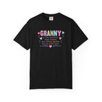 Granny Floral Tee — "Granny is the sunshine that makes our family garden bloom with love"