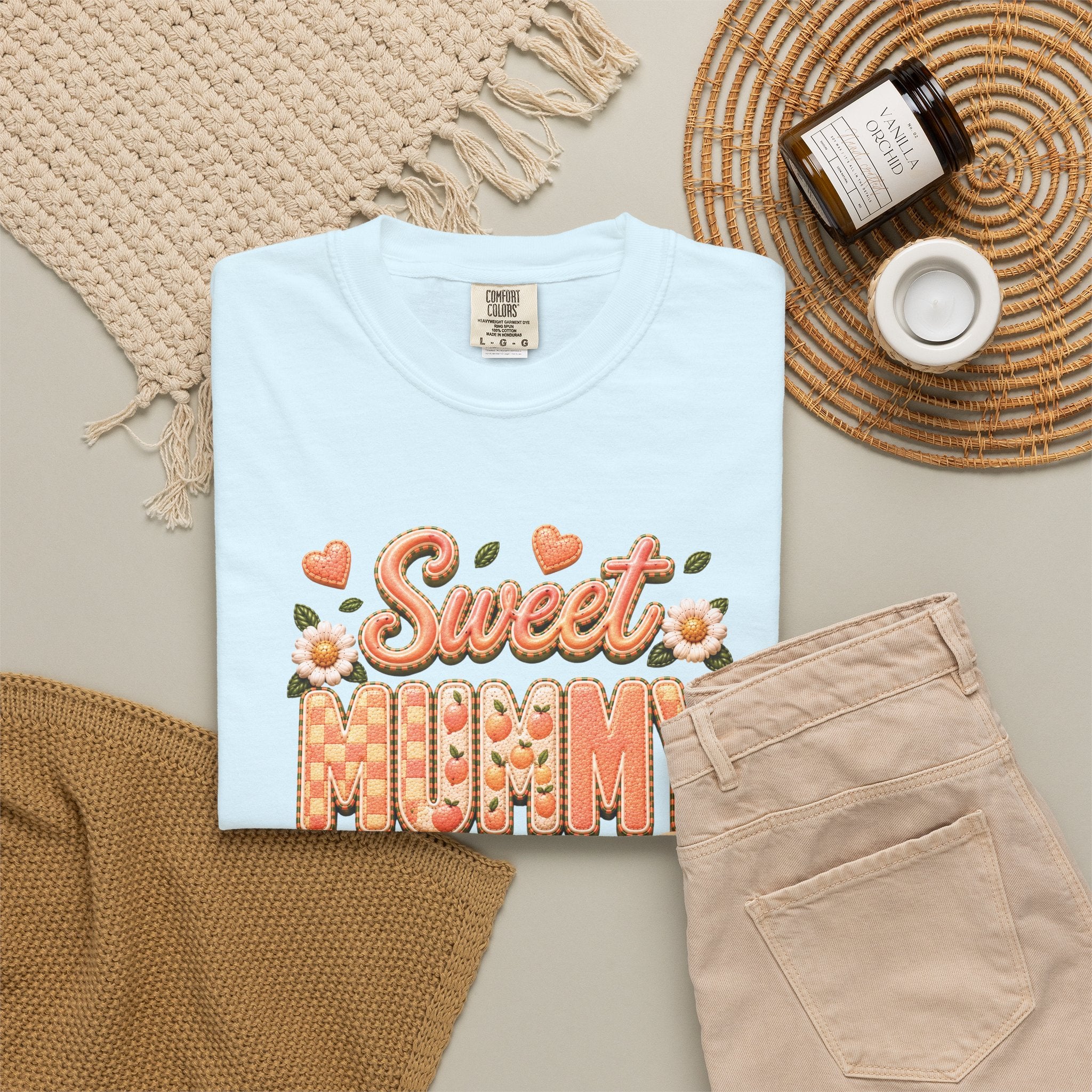Sweet MUMMY Peach Tee