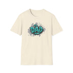 Graffiti 'DAD' Teal T-Shirt