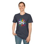 Dad Rainbow Graphic T-Shirt