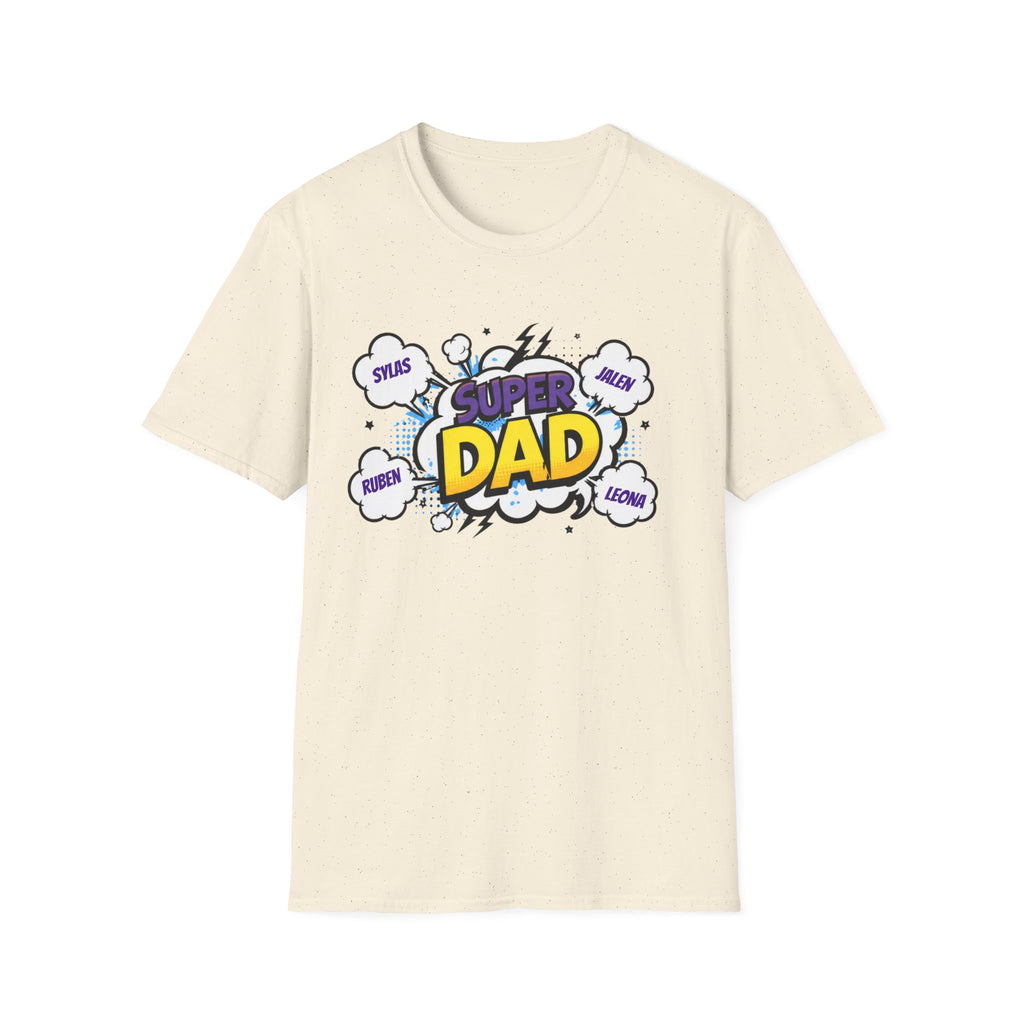 Super Dad Comic Graphic T-Shirt — Father’s Day Gift Tee