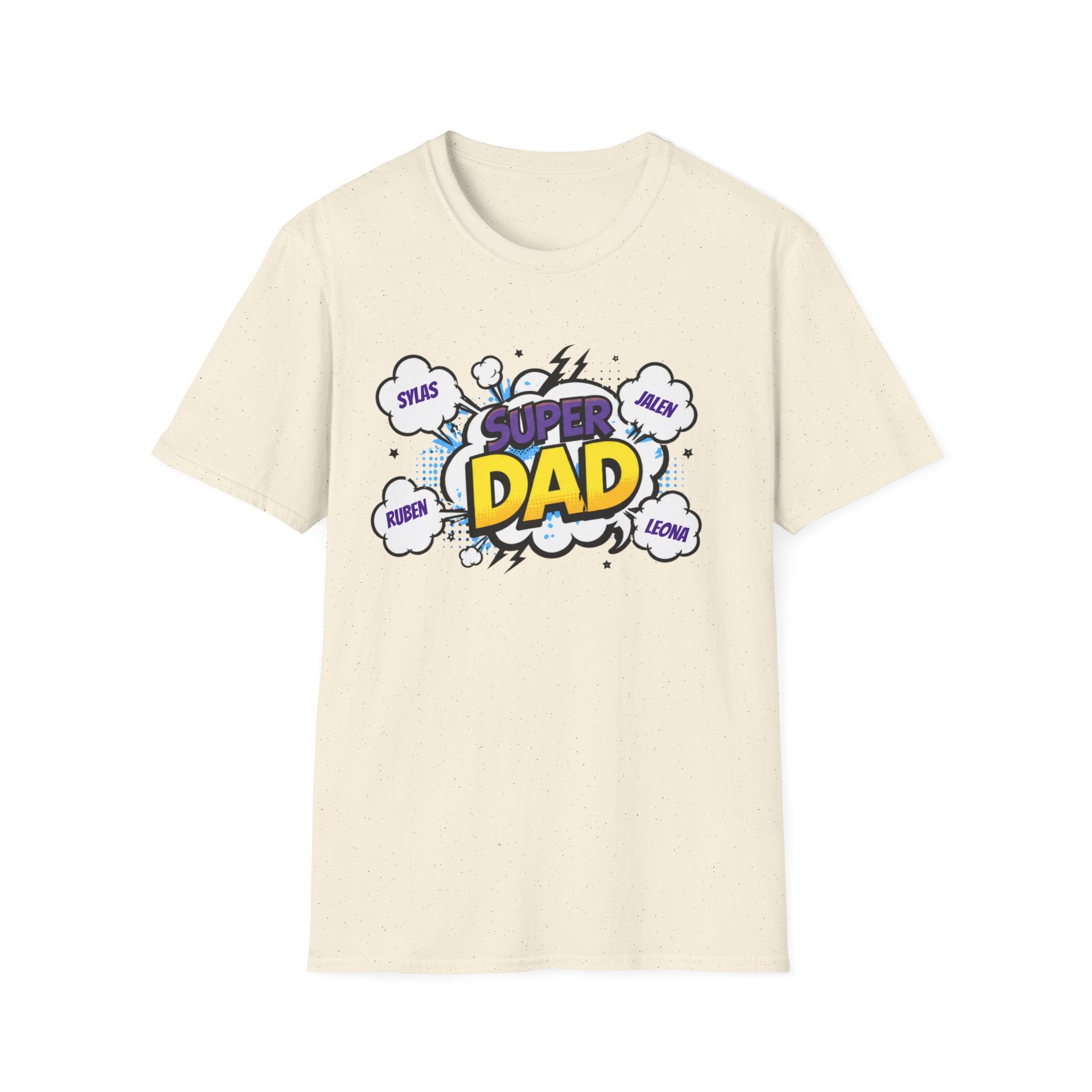 Super Dad Comic Graphic T-Shirt — Father’s Day Gift Tee