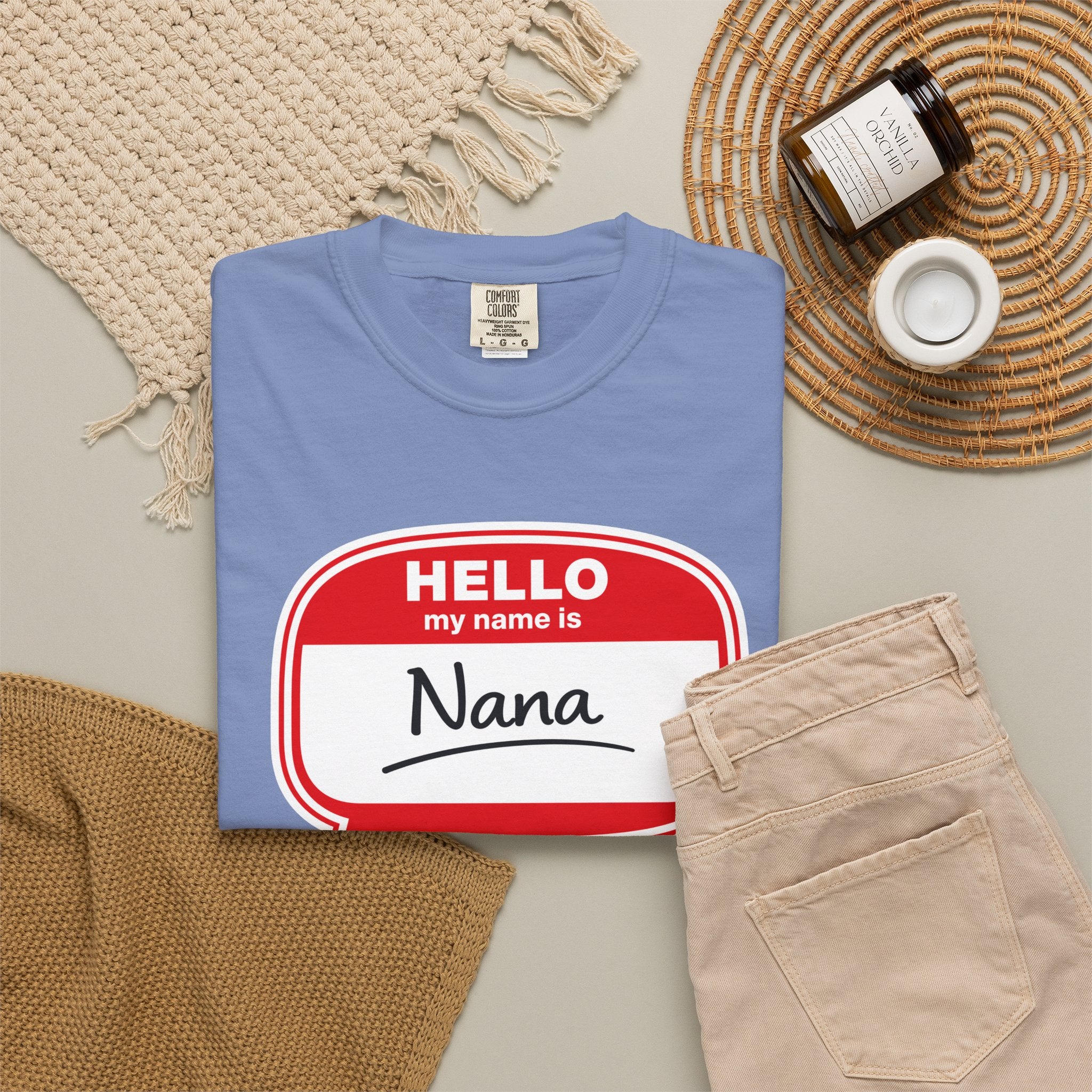 Hello My Name Is Nana T-Shirt
