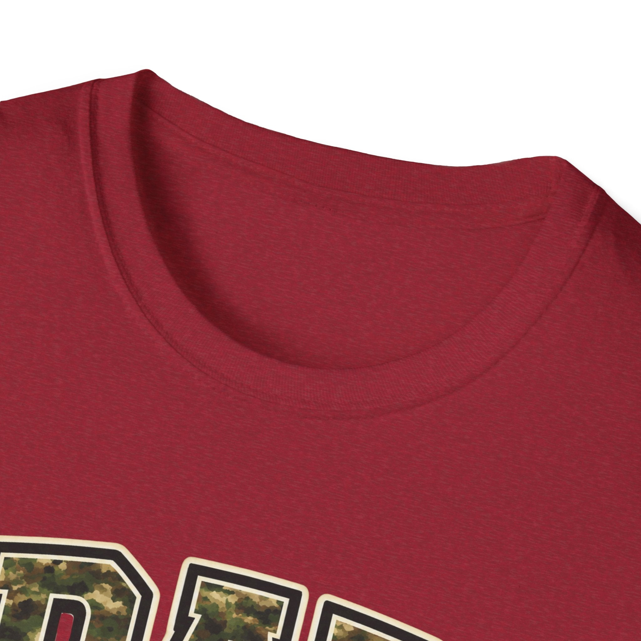 Dad Loves His Little Troops Camo T-Shirt — Personalized Kids' Names