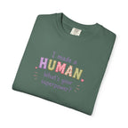 I Made a Human T-Shirt – 'I Made a Human, What's Your Superpower?' New Parent Gift Tee