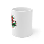 Super Grandpa Welsh Flag/Wales themed Mug — Bold Retro Graphic Coffee Cup for Grandfathers