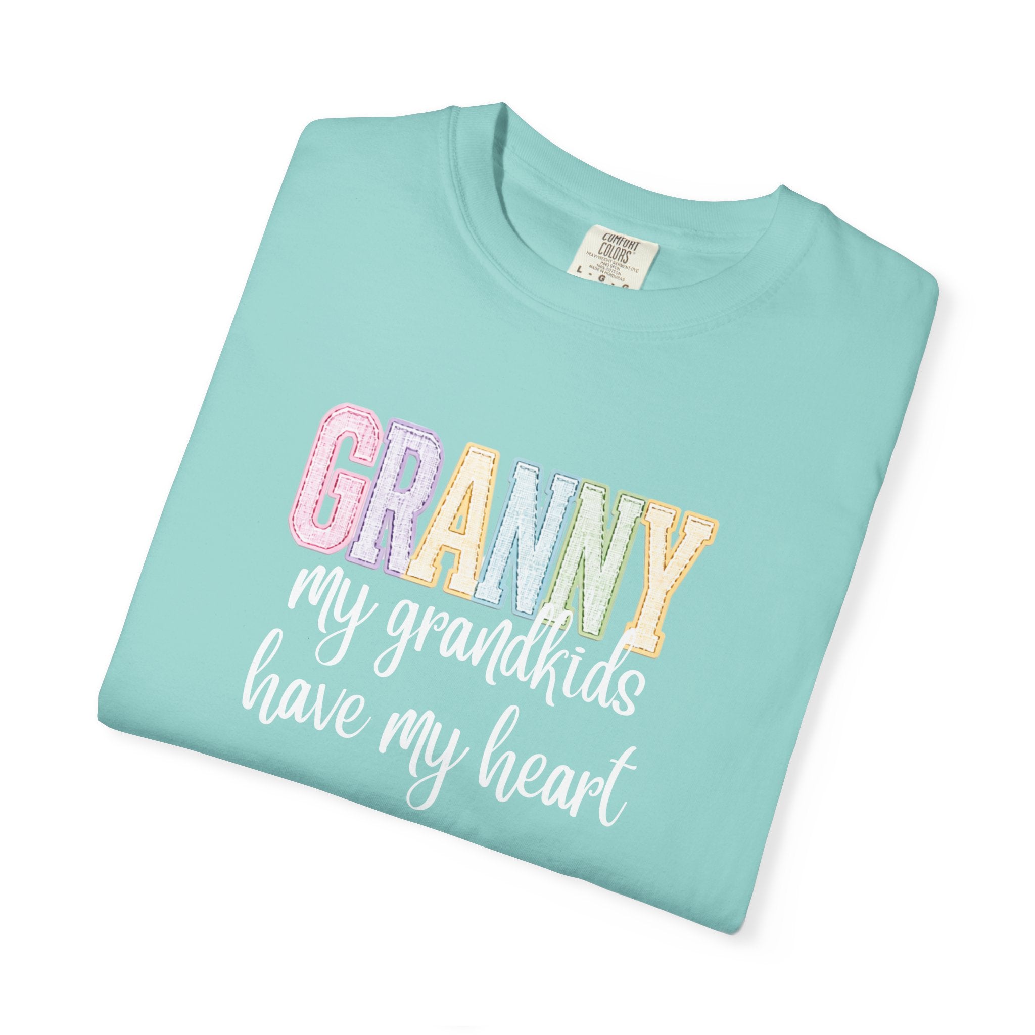 Granny My Grandkids Have My Heart T-Shirt — Grandma Gift, Mother's Day Tee