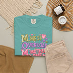 Mom Overload T-Shirt — Cute 'Mess Overload Mother Love' Mother's Day Tee