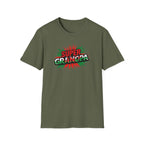 Super Grandpa Welsh Flag/ Wales themed T-Shirt – Retro Comic Gift Tee for Grandfather | Father’s Day & Birthday Present