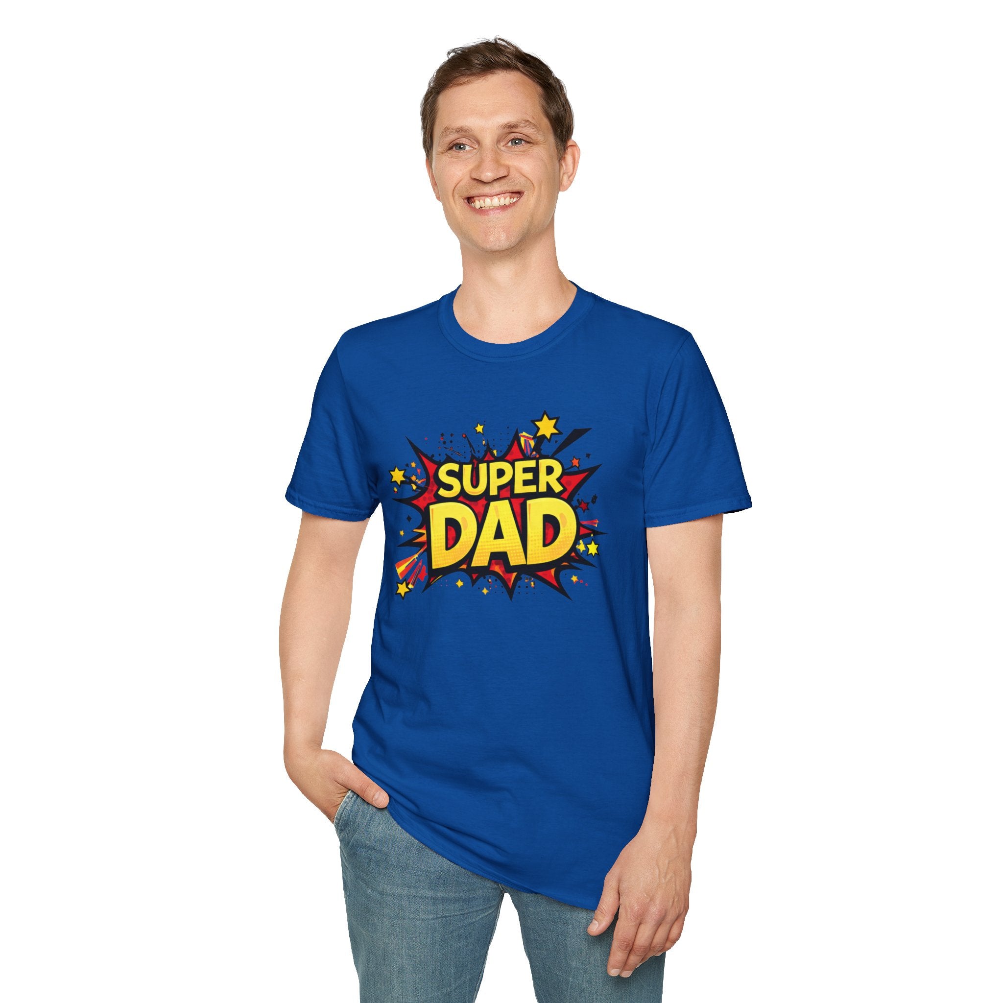 Super Dad Comic Book T-Shirt — Father’s Day Gift Tee