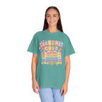 Grandma's Club T-Shirt — Cute Floral 'Grandma's Club' Rules Tee