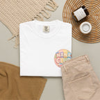 Nana Club T-Shirt — Retro Rainbow Badge Graphic