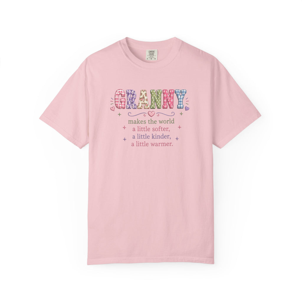Granny Floral Graphic T-Shirt — "Granny makes the world a little softer, a little kinder, a little warmer"