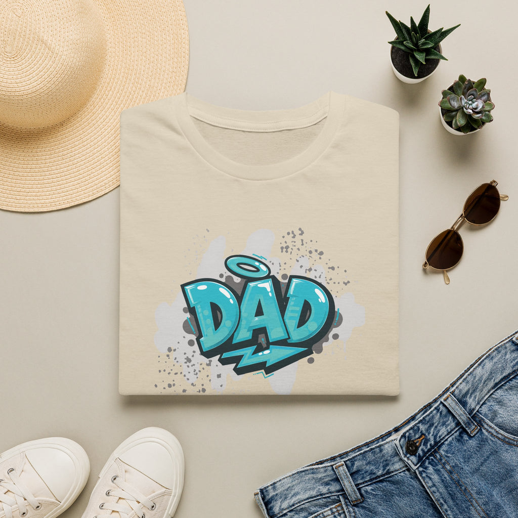 Dad Blue Graffiti T-Shirt