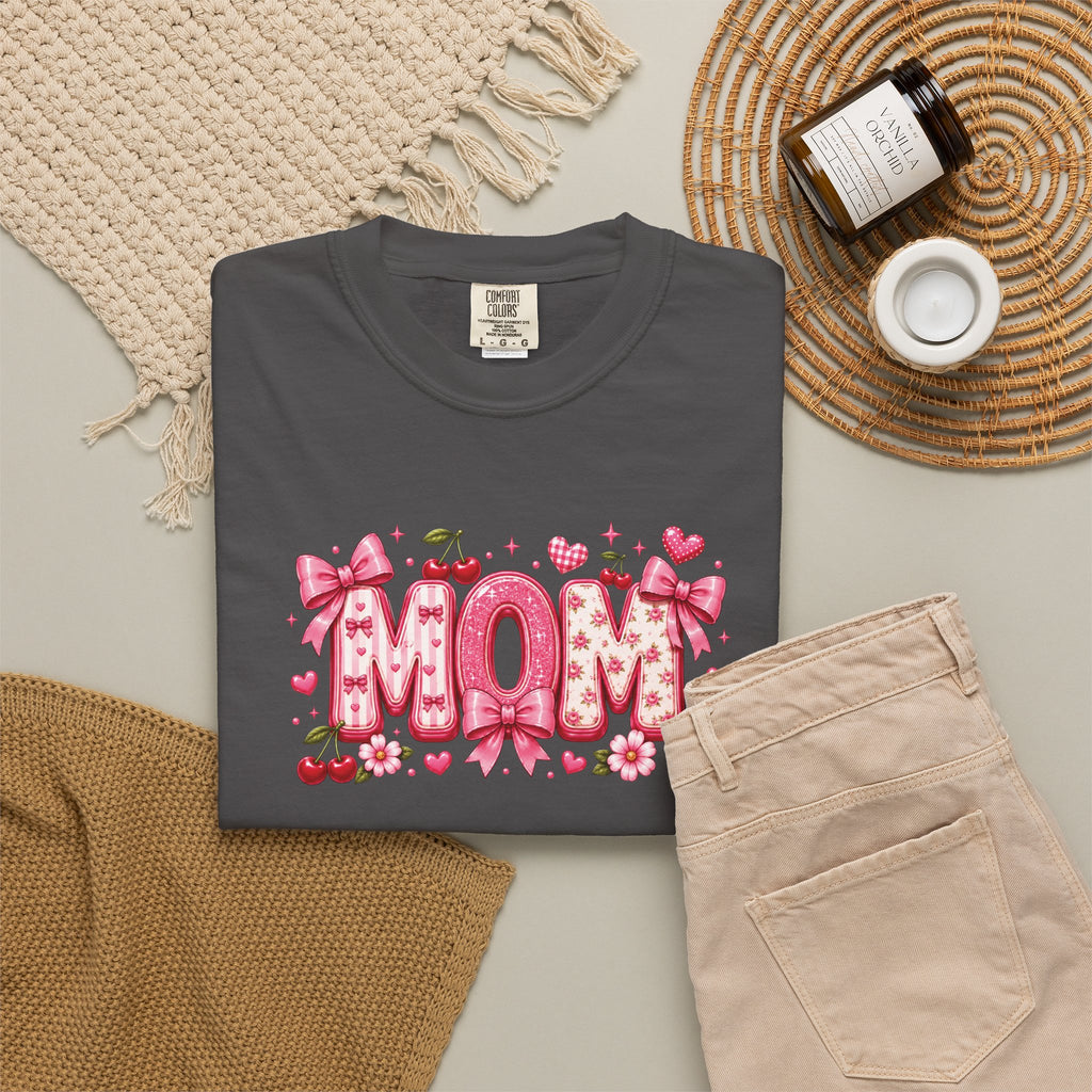 MOM Floral Heart T-Shirt