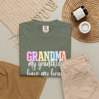 GRANDMA My Grandkids Have My Heart Tee
