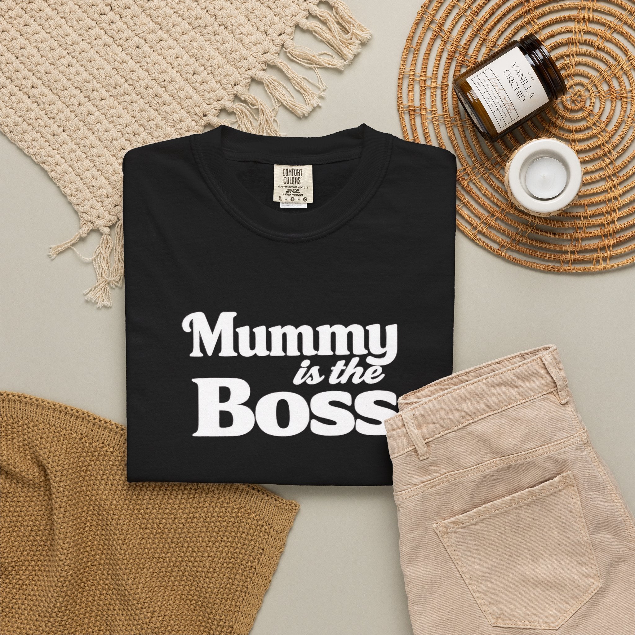 Mummy Is the Boss T-Shirt