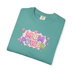 Mum Power T-Shirt — Cute Pink Heart Mothers Day Tee