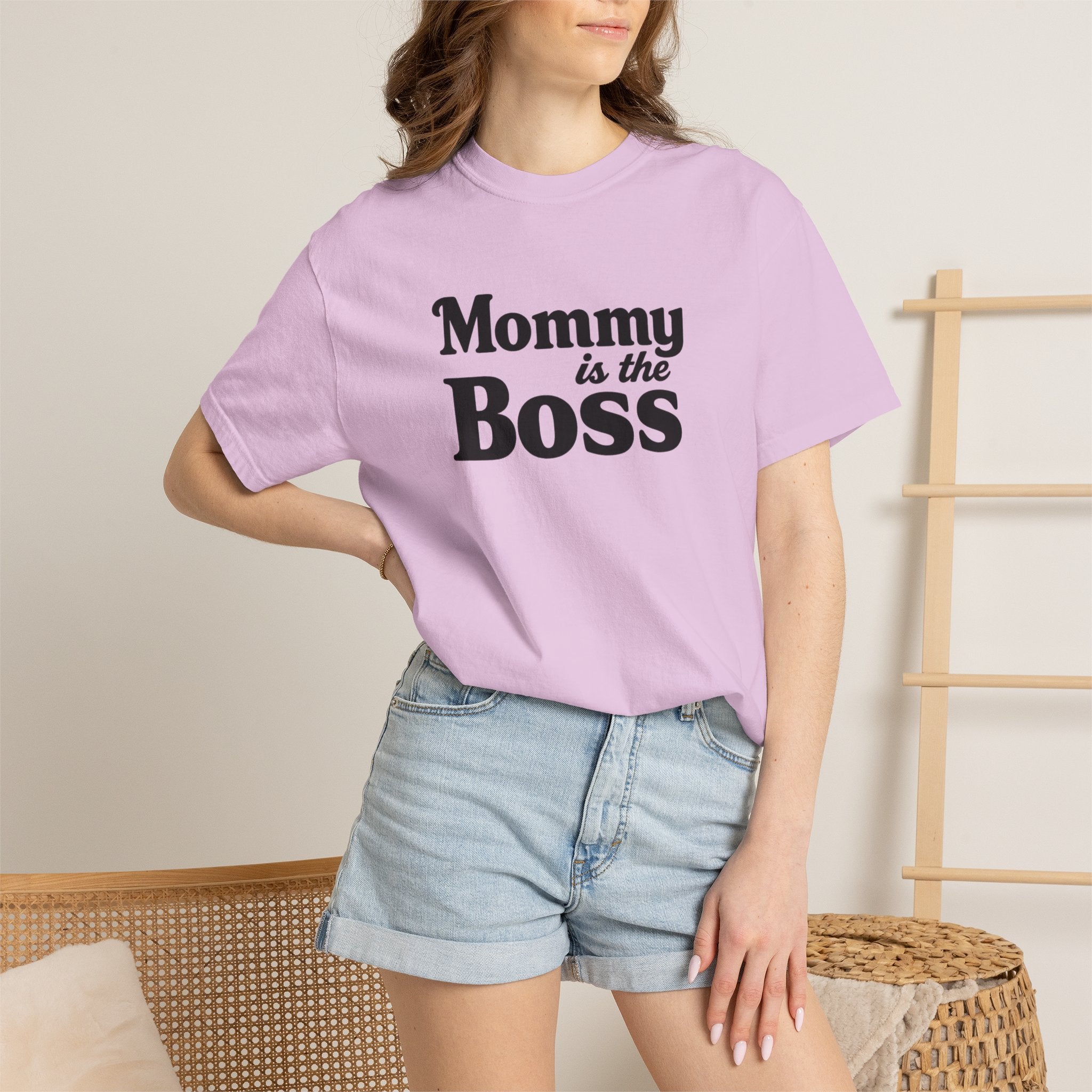 Mommy Is The Boss T-Shirt — Funny Mother's Day Tee for Moms