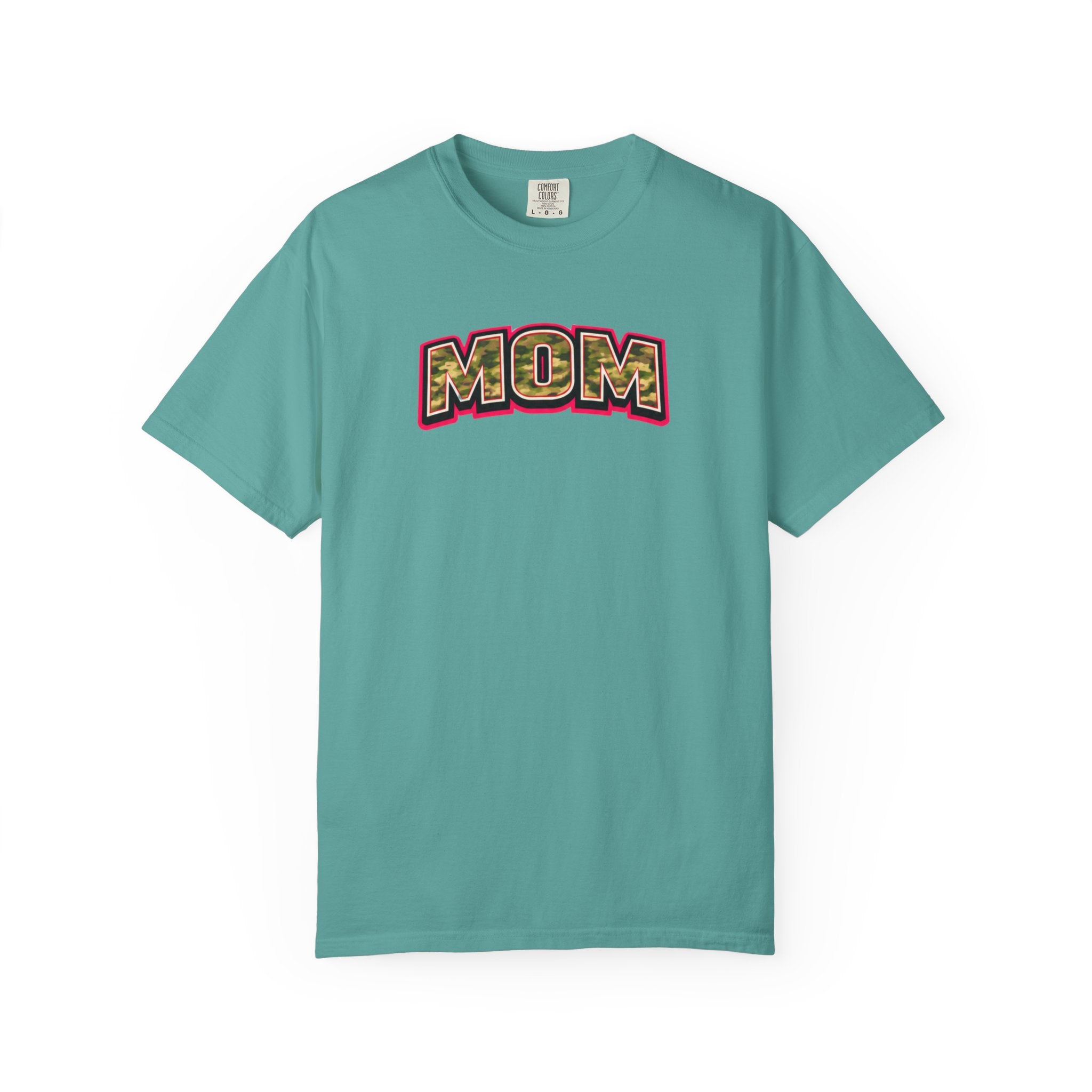 MOM Camo Patch Graphic T-Shirt