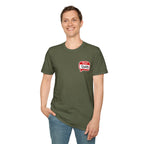 Daddy Name Tag T-Shirt - 'Hello Daddy' Retro Speech Bubble Tee