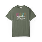 Grandma T-Shirt - "Grandma my grandkids have my heart" Soft Pastel Gift for Mothers & Grandparents