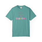 Grandma Floral Scripture T-Shirt — Blessed Are Those Who Are Pure in Heart