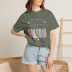 Grandma Pride T-Shirt – "I Am Proud of Many Things in Life but Nothing Beats Being a Grandma"
