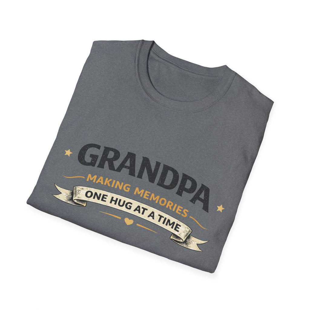 Grandpa Making Memories One Hug At A Time T-Shirt — Father's Day Gift