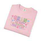 Grandma Floral T-Shirt — "GRAN is the sunshine that makes our family garden bloom with love"