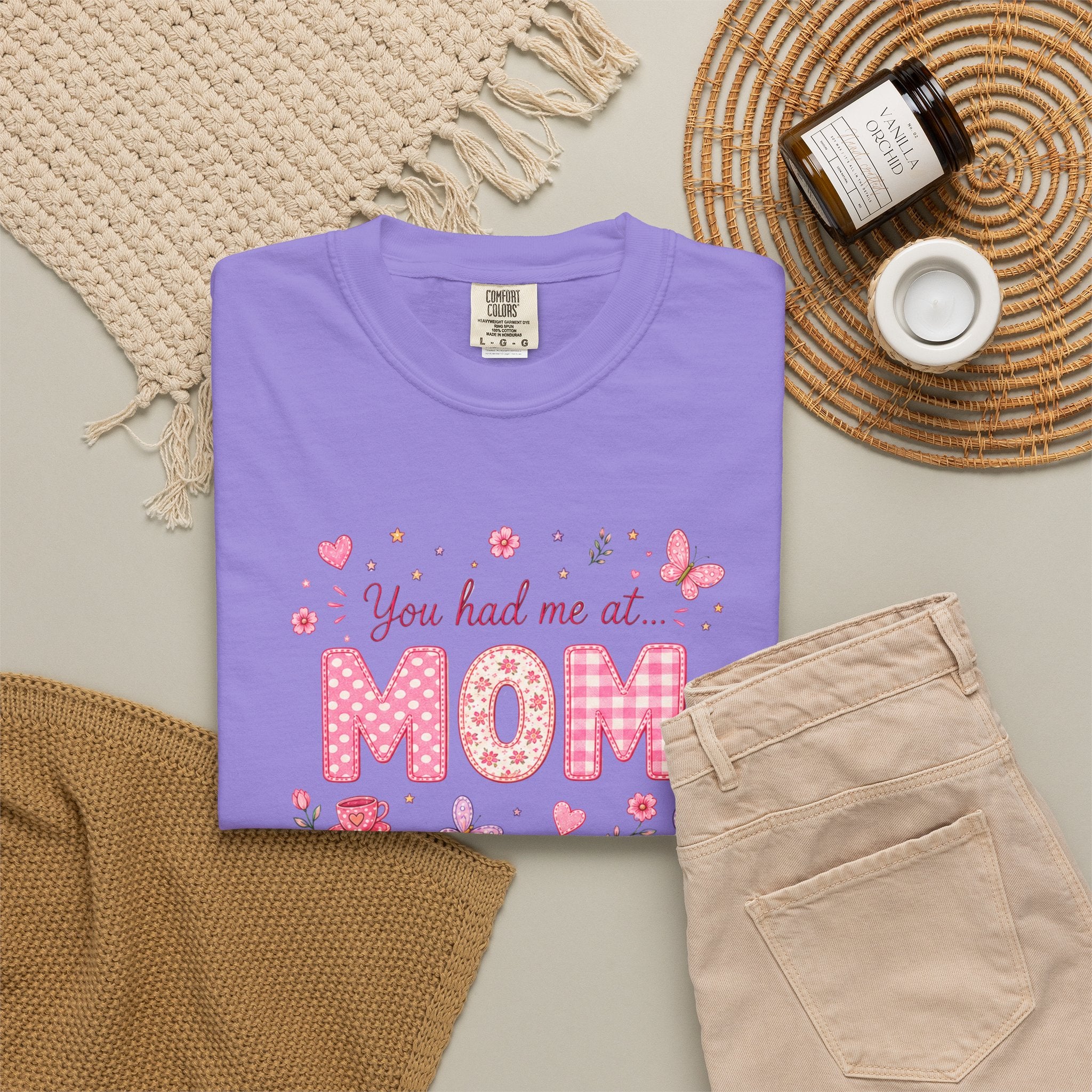 You Had Me at MOM Floral T-Shirt
