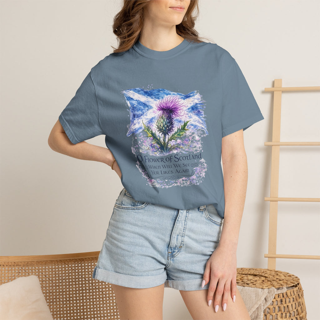 Flower of Scotland Flag Tee