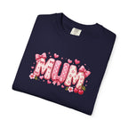 MUM Floral Heart T-Shirt