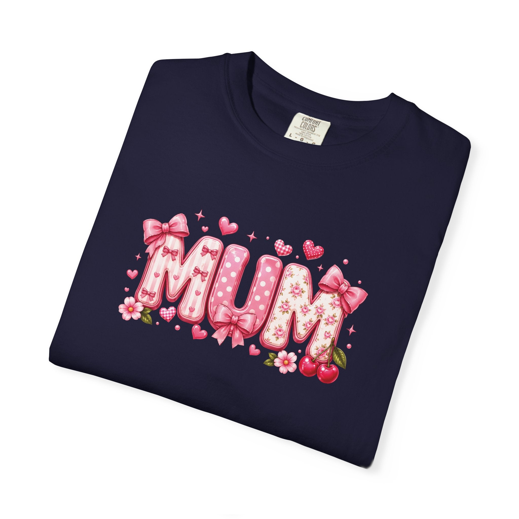 MUM Floral Heart T-Shirt