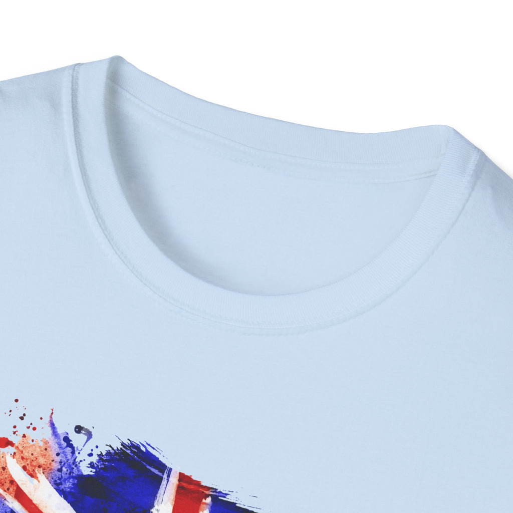 British Flag Watercolor T-Shirt – "Made in the UK" Pride Tee