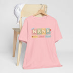 Nana Baby Blocks Tee — Personalized Grandmother Name Shirt