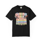 Grandma's Club T-Shirt — Cute Floral 'Grandma's Club' Rules Tee
