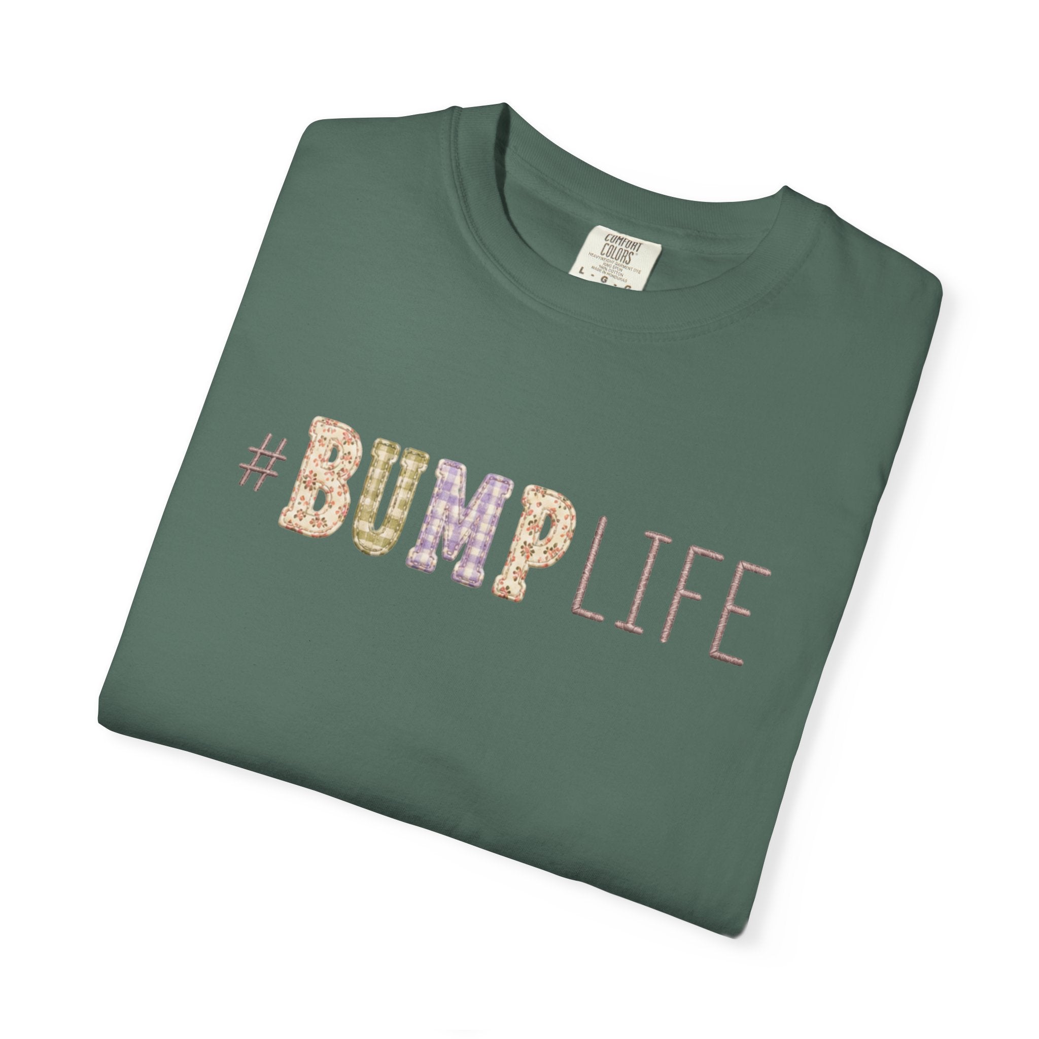 #BUMP LIFE Maternity Tee — Cute Pregnancy Shirt for Expecting Moms