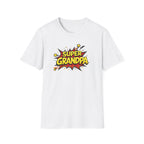 Super Grandpa T-Shirt – Comic Book Retro Graphic Tee for Grandfathers