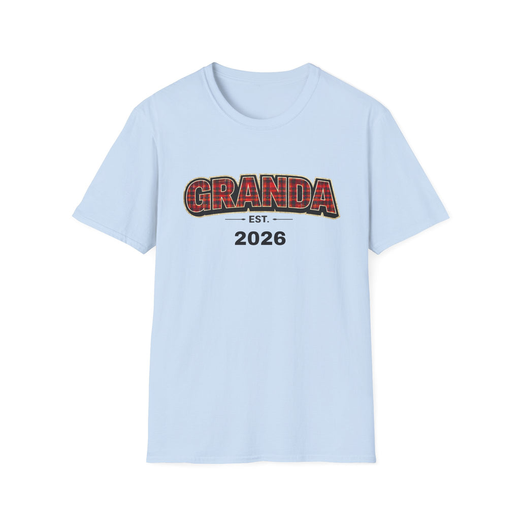GRANPA Tartan Est- Personalised T-Shirt