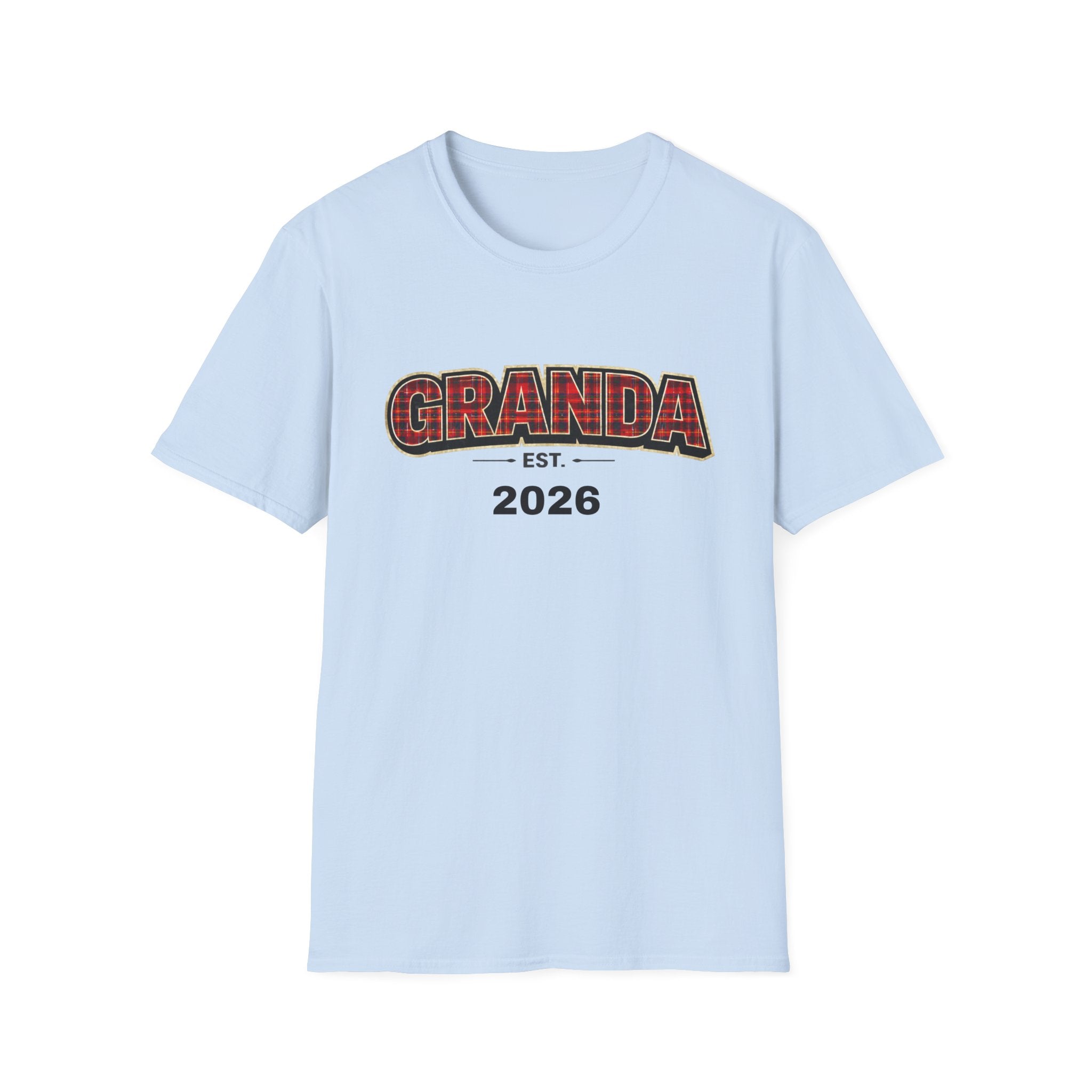 GRANPA Tartan Est- Personalised T-Shirt