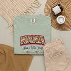 NANA Leopard Print Tee - "Nana's a Little Tramp" Graphic T-Shirt for Grandmothers