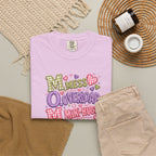 Mess, Overload, Mini-Hugs Hugs T-Shirt — Cute Hand-Lettered Mom Vibes Tee