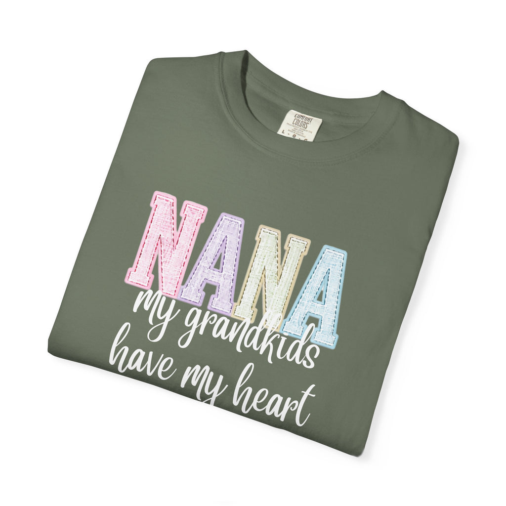 Nana 'My Grandkids Have My Heart' T-Shirt — Grandma Gift Tee