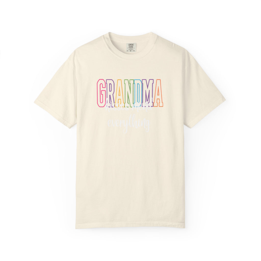 Grandma Rainbow Graphic T-Shirt