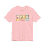 Nana Baby Blocks Tee — Personalized Grandmother Name Shirt