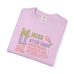 M.U.M. Mom Acronym Graphic Tee — Mess, Utter Chaos, Munchkins & Mother Love T-Shirt