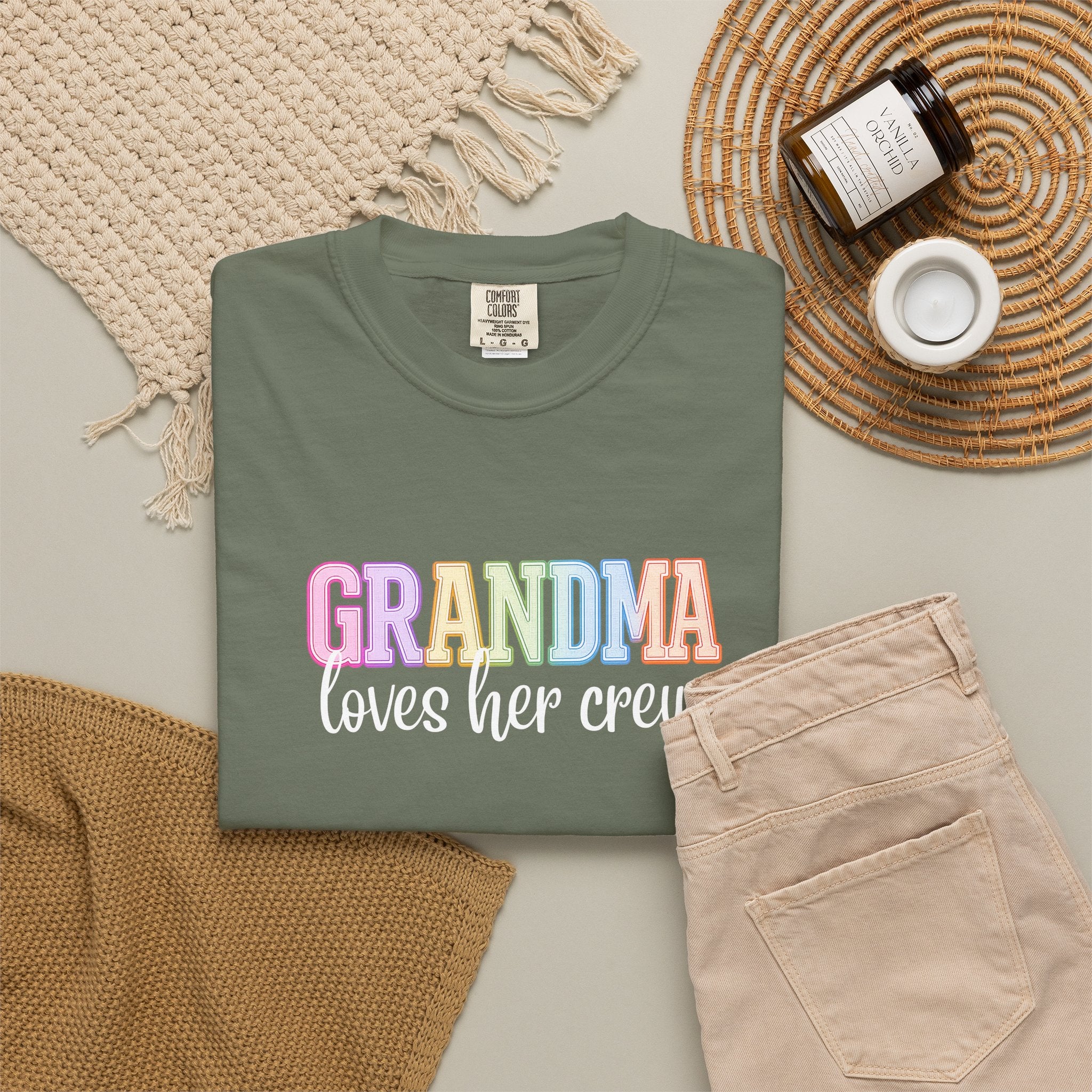 GRANDMA Loves Her Crew Tee