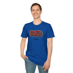 Dad Plaid Design T-Shirt — DAD Est. 2026 New Dad Gift